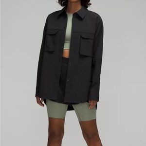 Lululemon Grid Fleece Hiking Overshirt